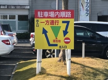 野立て看板